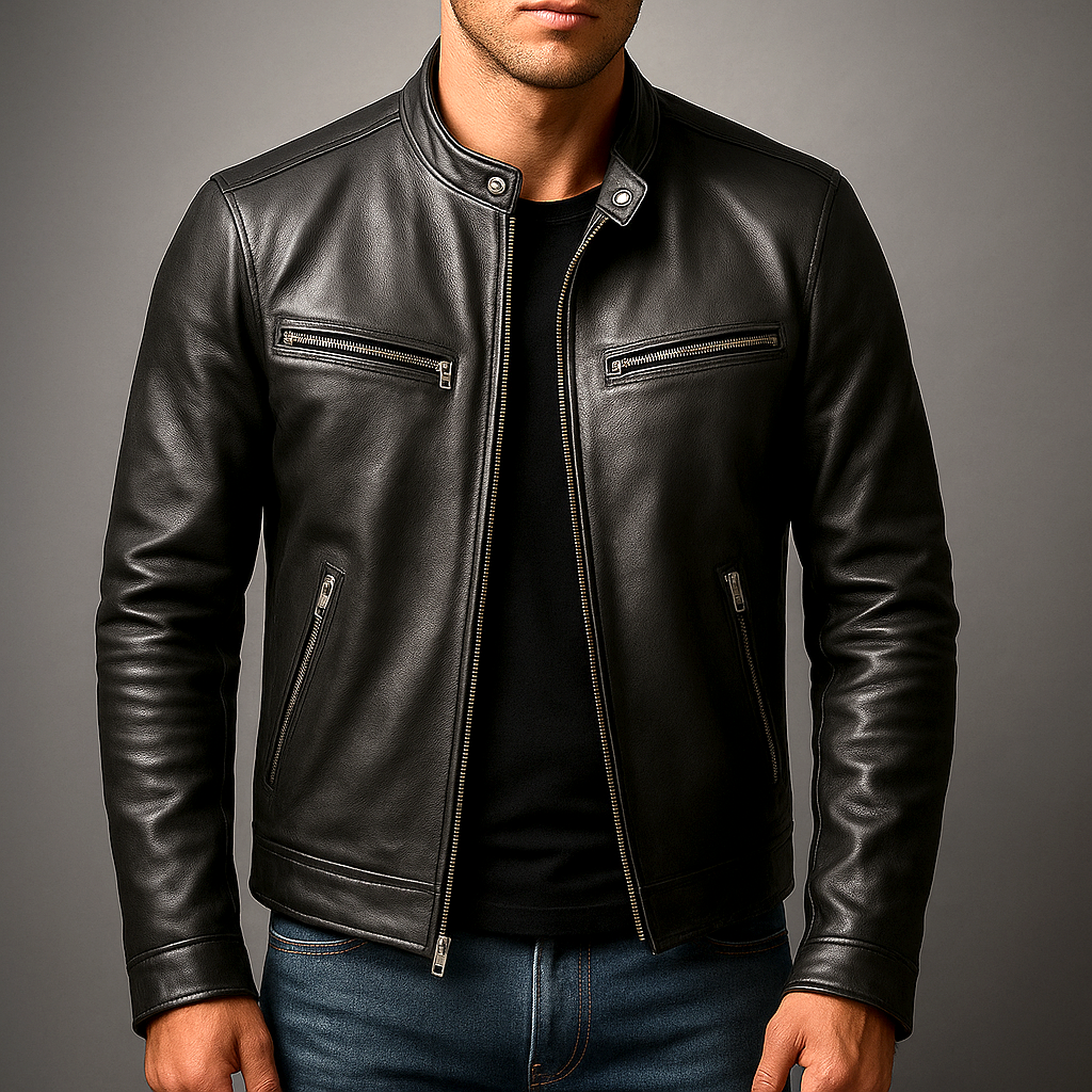 Stehkragenjacke Rainer – Produktansicht 2