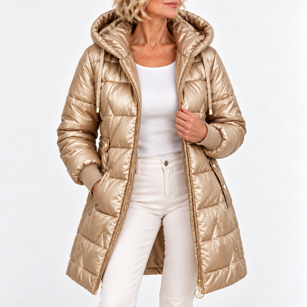 Mara Puffer-Steppmantel – Produktansicht 1