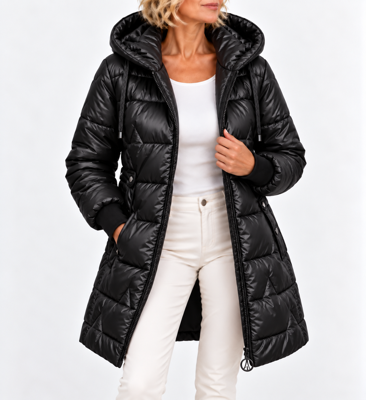 Mara Puffer-Steppmantel – Produktansicht 5