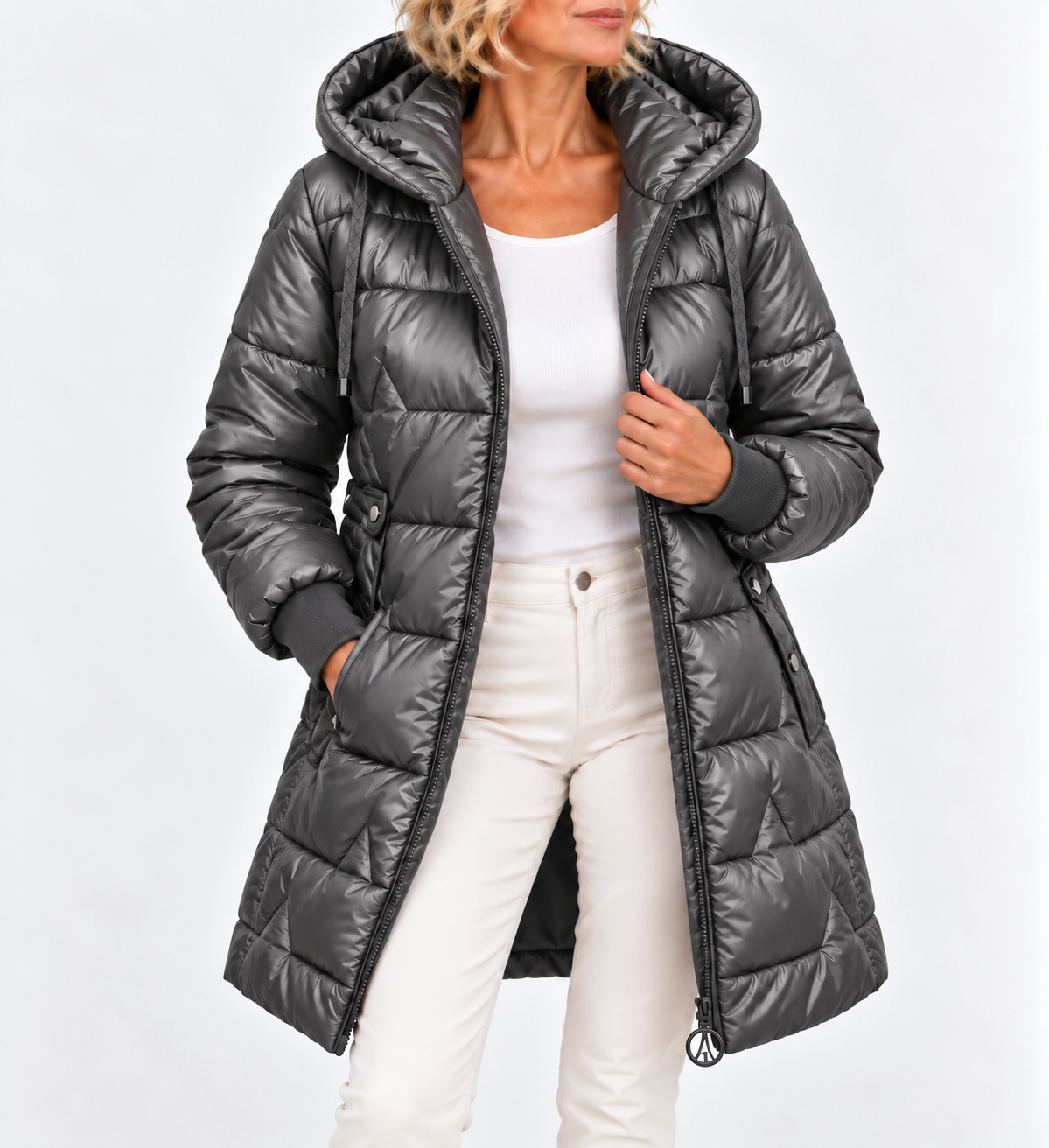 Mara Puffer-Steppmantel – Produktansicht 7
