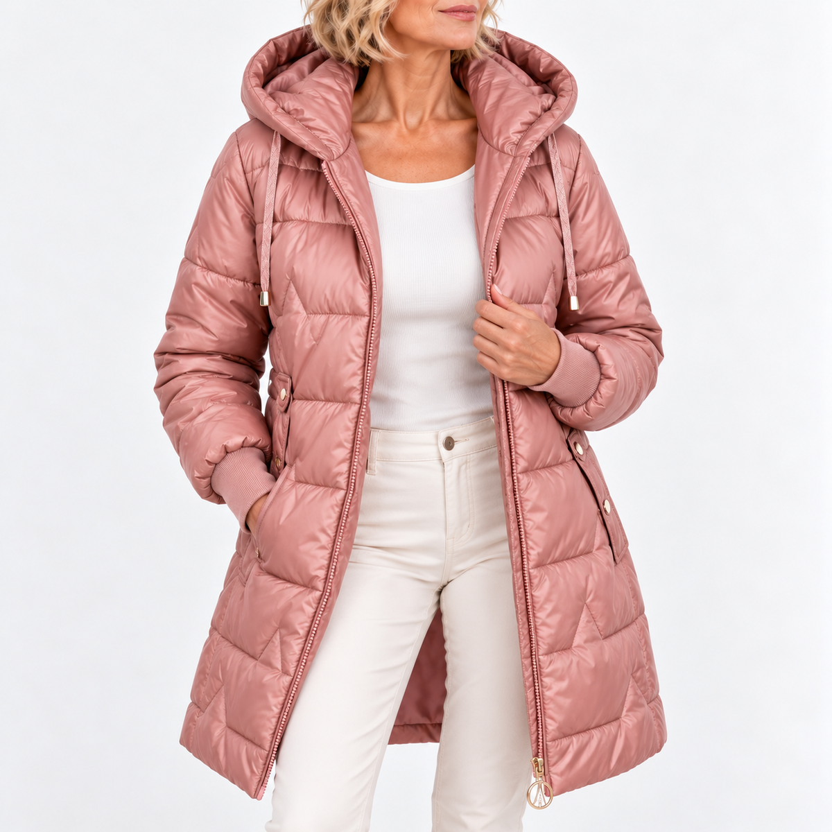 Mara Puffer-Steppmantel – Produktansicht 10
